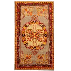 Antique Turkish Rugs Oriental Antique Rugs, Gold Rug from Anatolia Floor Rug