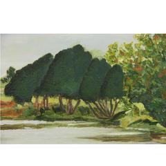 Shoreline Acrylic Painting 1