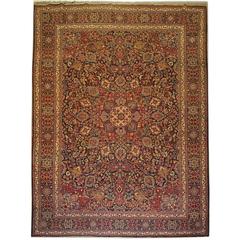 Antique Rugs, Persian Carpet, Persian Rugs, Mashhad Carpet Khorassan