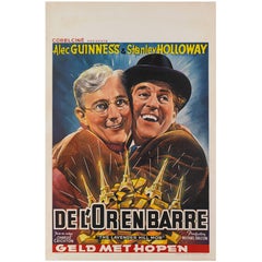 Retro Lavender Hill Mob, Belgian Movie Poster