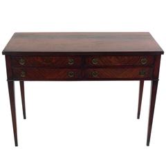Clean Lined Danish Modern Rosewood Console 11