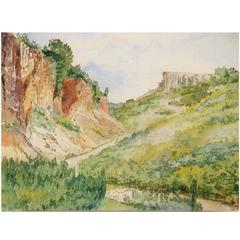 "Canyon Pass" Painting 12