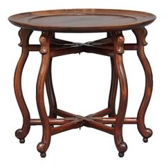 Antique 19th Century Chinese Rosewood Occasional Table
