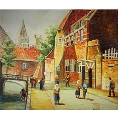 "Old Amsterdam" Painting 8