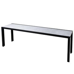 Console con piano in marmo