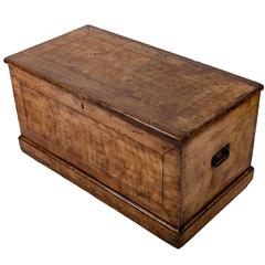 19th Century Painted Blanket Trunk, England, circa 1870 6