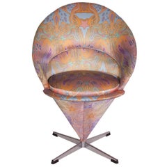 Verner Panton Cone Chair in Silk