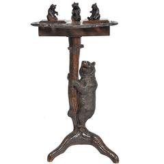 Antique Black Forest Stand