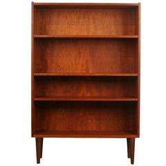 Vintage Danish Small-Scale Teak Bookcase