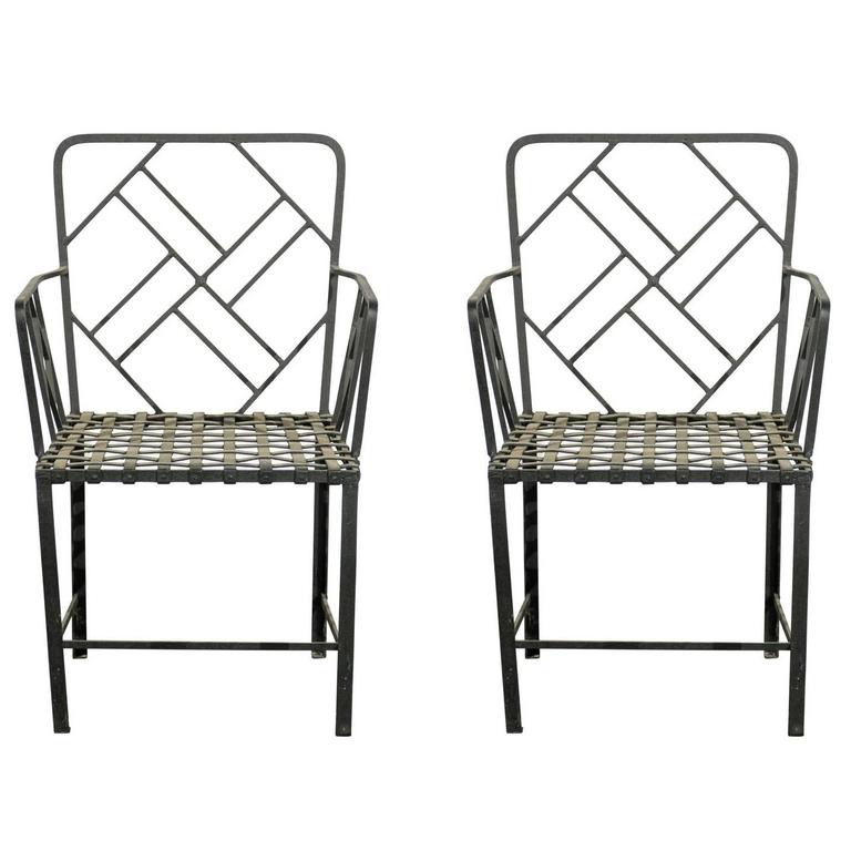 Early 20th Century Colonial Sri Lankan Satinwood Garden Chair For Sale