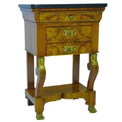 19th Century Empire Style Drawers on Stand