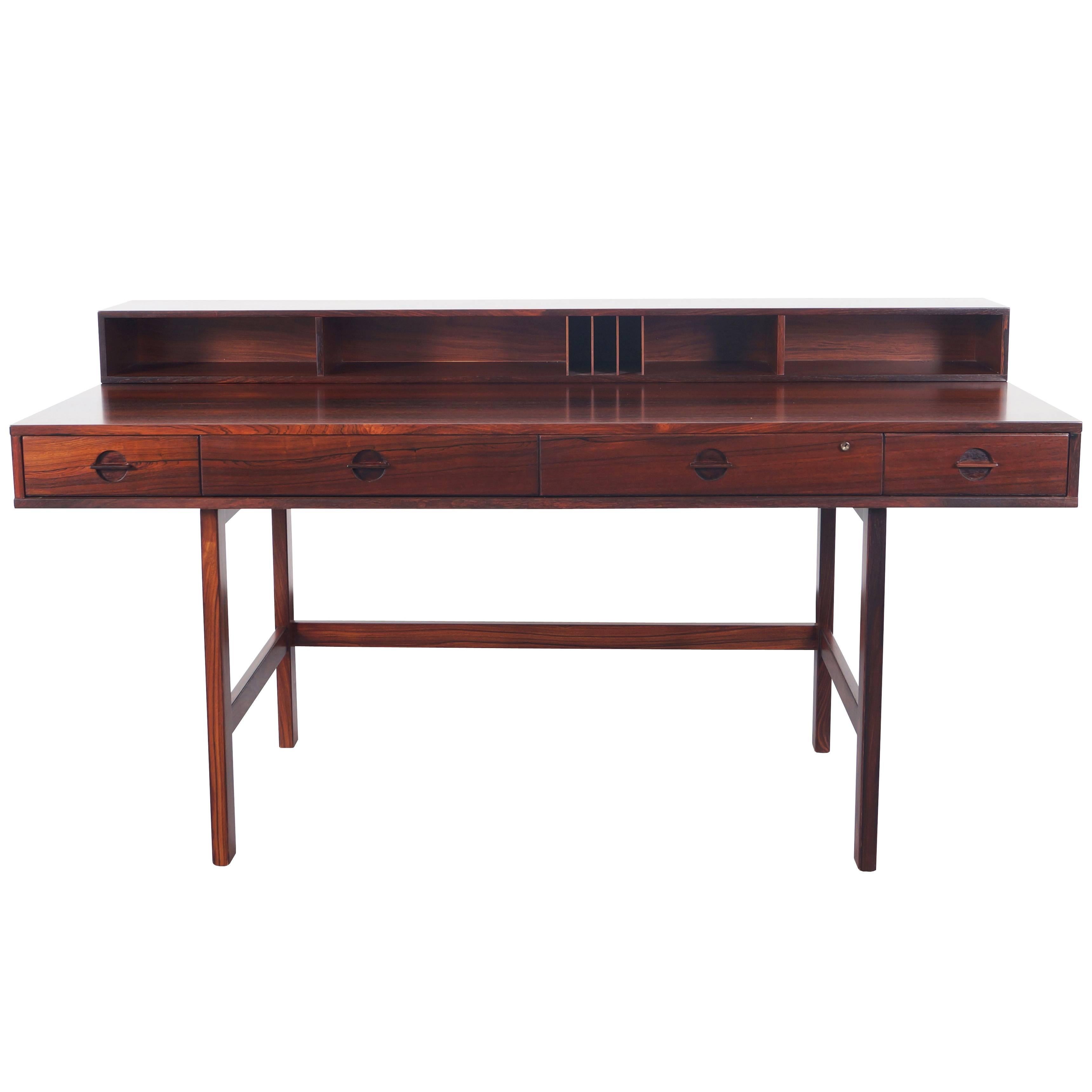 Danish Rosewood "Flip-Top" Desk by Jens Quistgaard