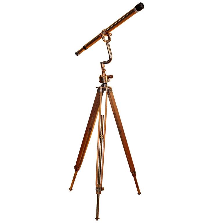 Antique Harbor Master Brass Telescope at 1stDibs | harbor master telescope