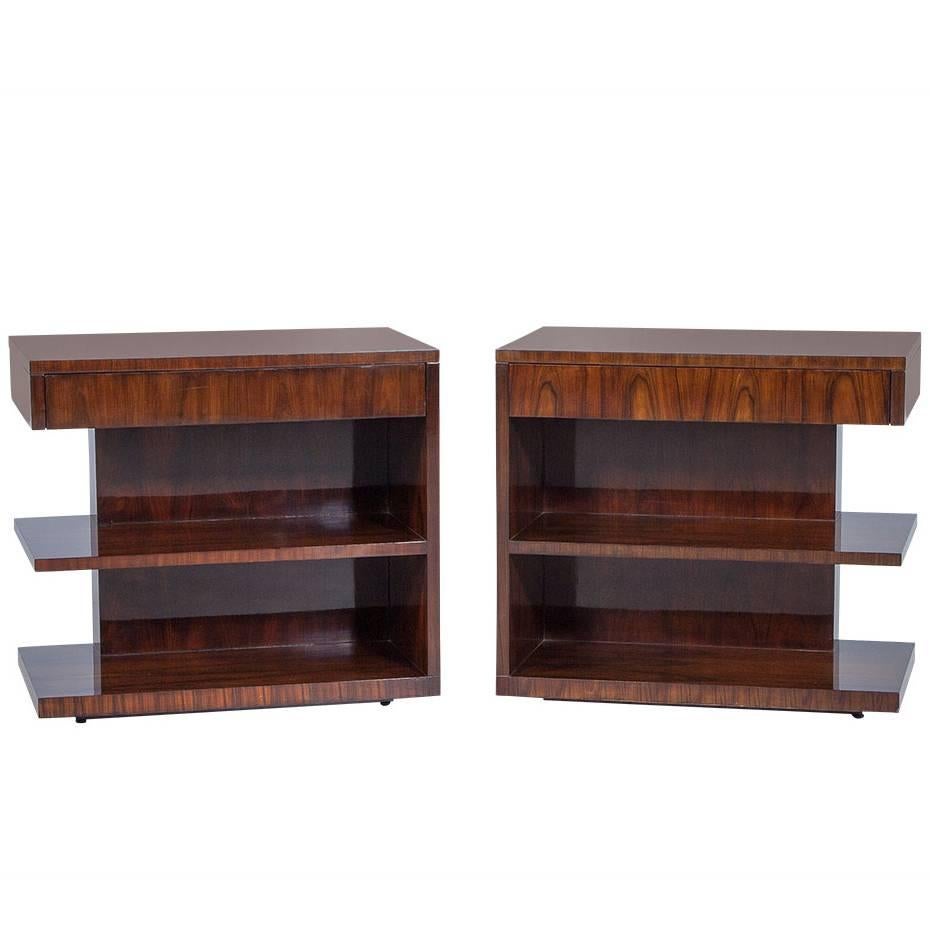 Art Deco Inspired Hollywood Nightstands