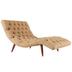 Adrian Pearsall Tufted Chaise Longue for Craft Associates
