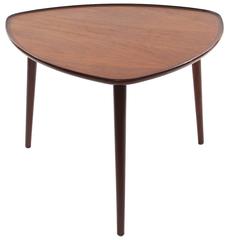 Teak and Rosewood Occasional Table by Ak Mobelfabrik