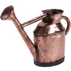 English Watering Can in Copper from mid-19th century