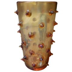 Murano Glass Vase by Pino Signoretto