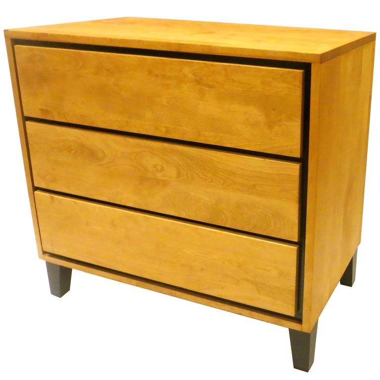 1950s American Modern Triple Drawer Dresser By Russel Wright For
