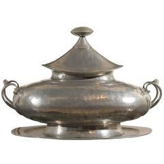 Mid-20th Century Pewter Tureen