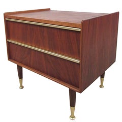 Edmond Spence Mid-Century Modern Raised Edge Nightstand