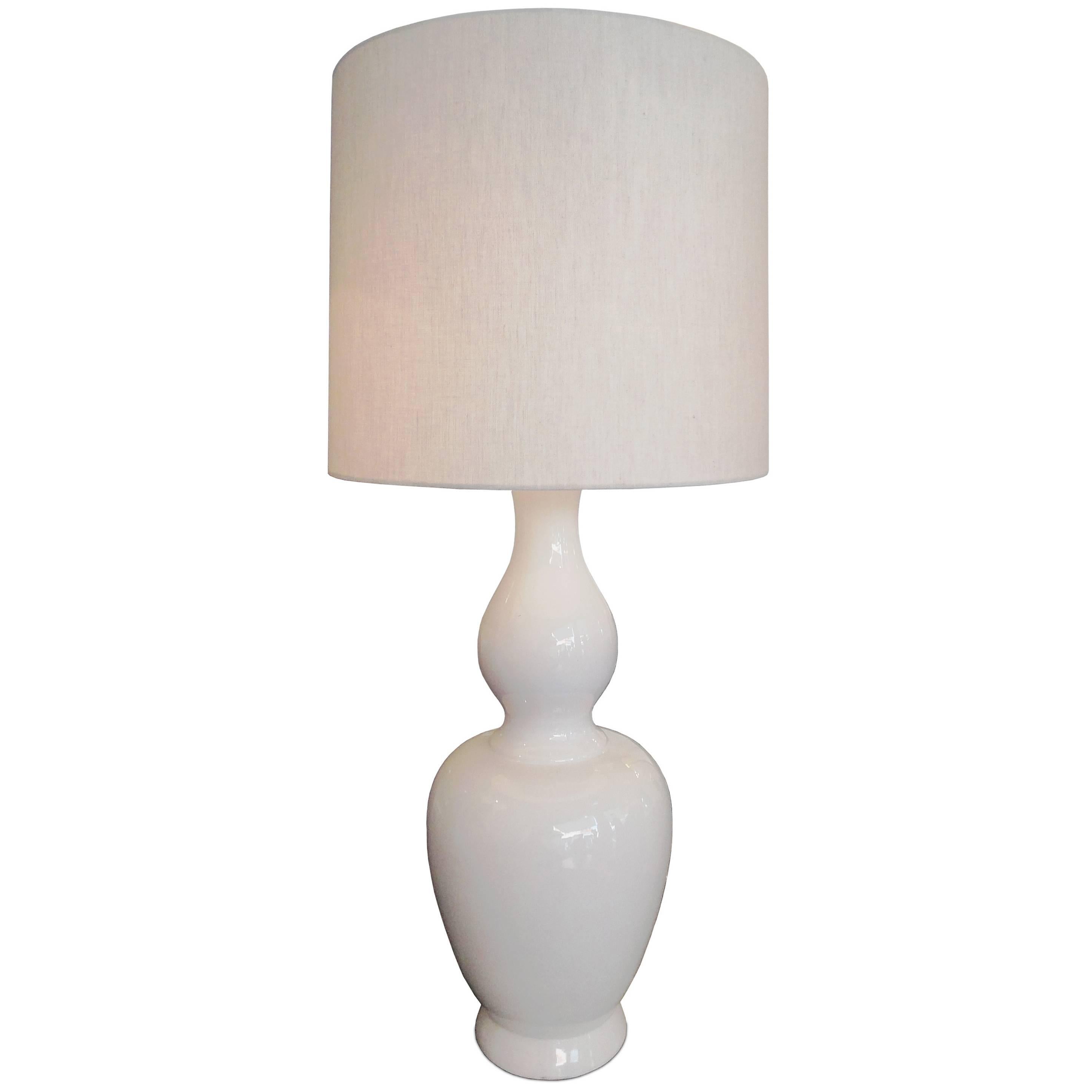 Large Porcelain Table Lamp