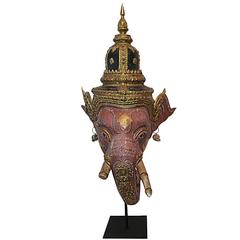 Ganesha Khon Elephant Dance Mask 9
