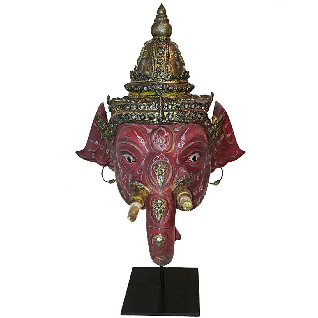 Small Ganesha Khon Elephant Mask