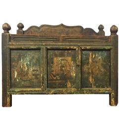 All Original Antique Tibetan Chest, Untouched