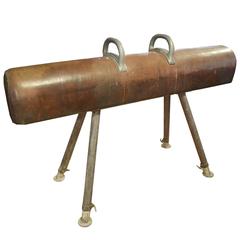 Leather and Iron Pommel Horse 9