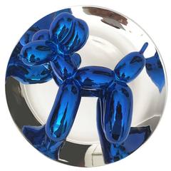 Jeff Koons Dog, Blue 2002