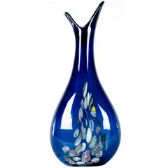 Tall Mid-Century Art Glass Decorative Piece