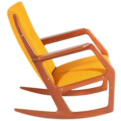Georg Jensen Model-100 Rocking Chair for Kubus Møbler 5