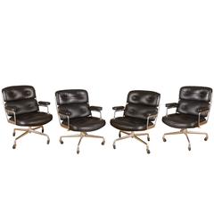Set of Four Eames 'Time-Life' Executive Chairs for Herman Miller 5