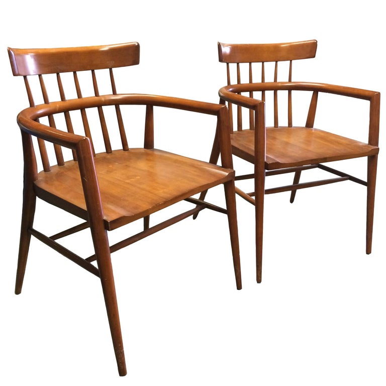 Paul McCobb Maple Armchairs for Winchendon For Sale