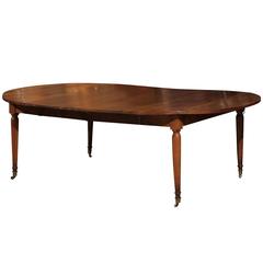 Period Directoire Walnut Dining Table, circa 1790