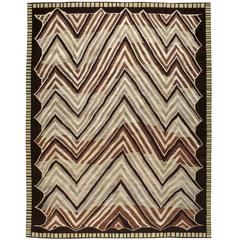 Modern Persian Flat-Weave Kilim Rug 4