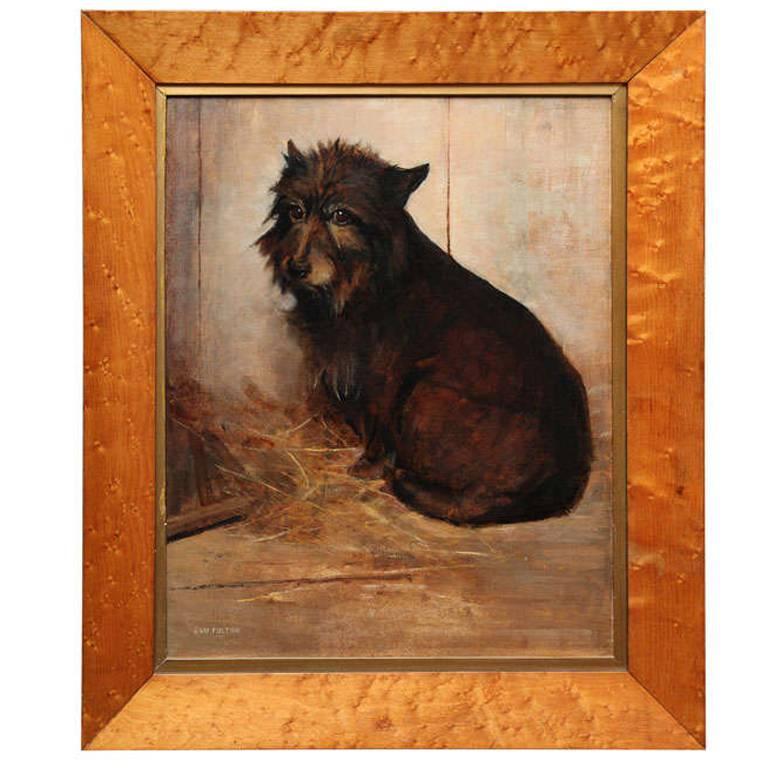 "Wistful", a West Highland Terrier by Sam Fulton