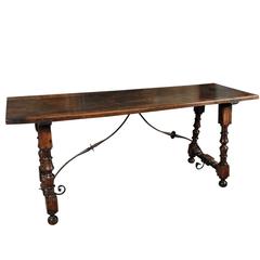 Spanish 18th Century Console in Walnut