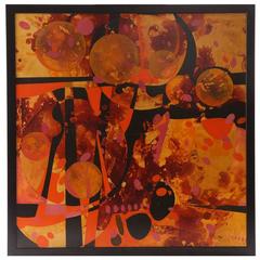 Large Scale Acrylic on Board Painting by Jim Proctor 12