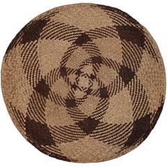 Contemporary South American Round Iraka 9