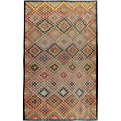 Vintage Persian Kilim Flat-Weave 1