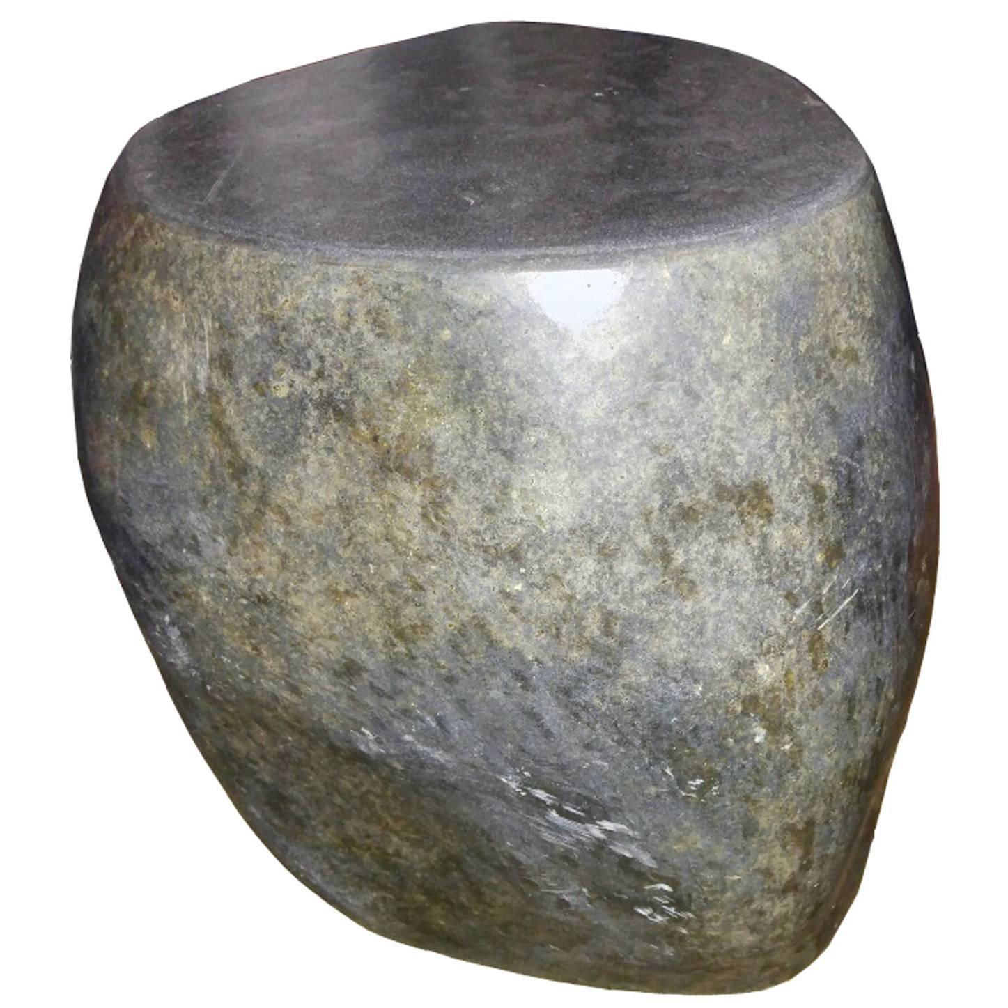 Stone End Table