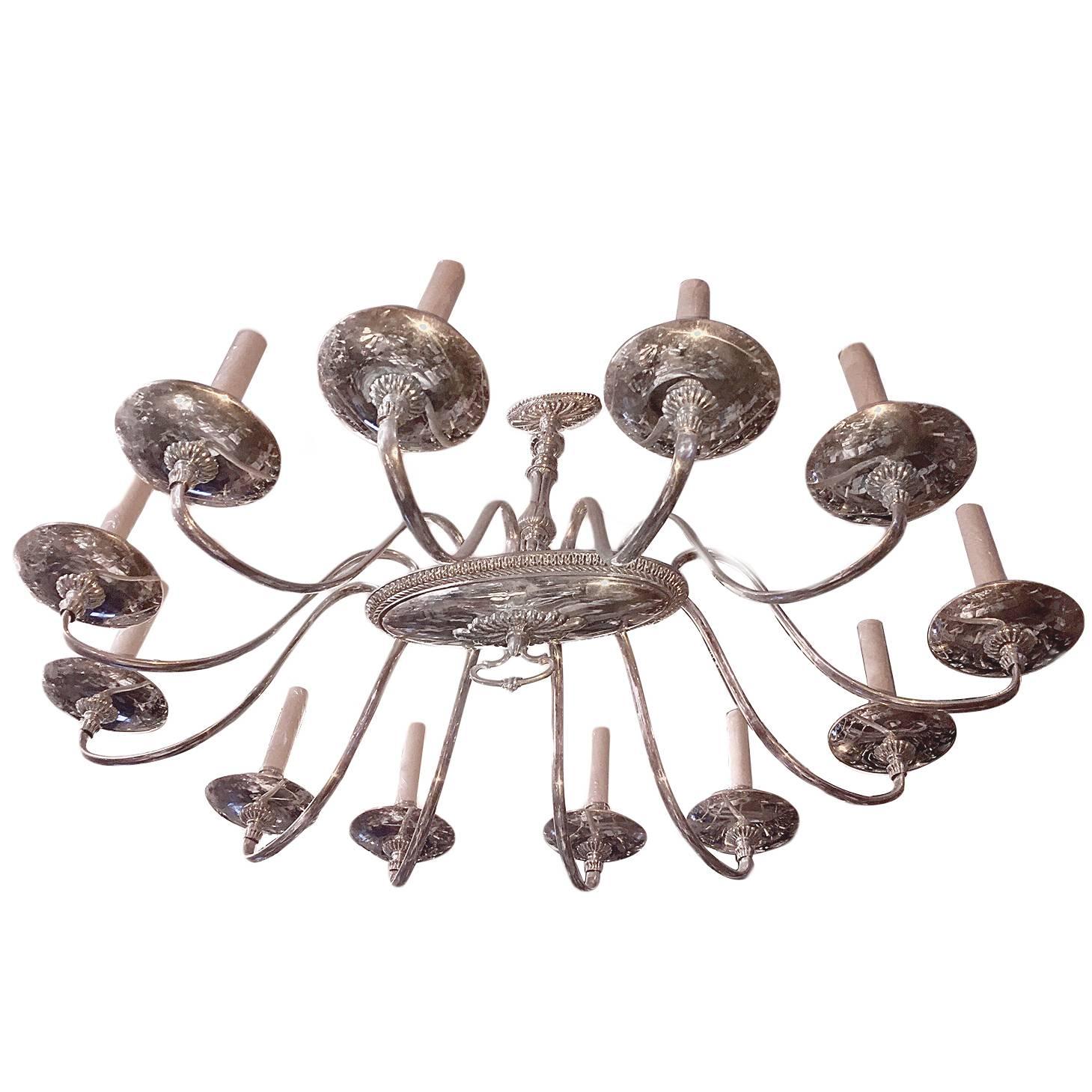 Neoclassic Style English Chandelier For Sale