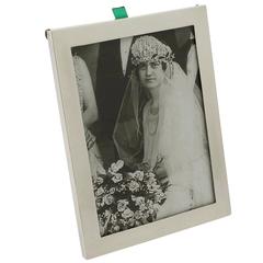 Antique Edwardian Sterling Silver Photograph Frame