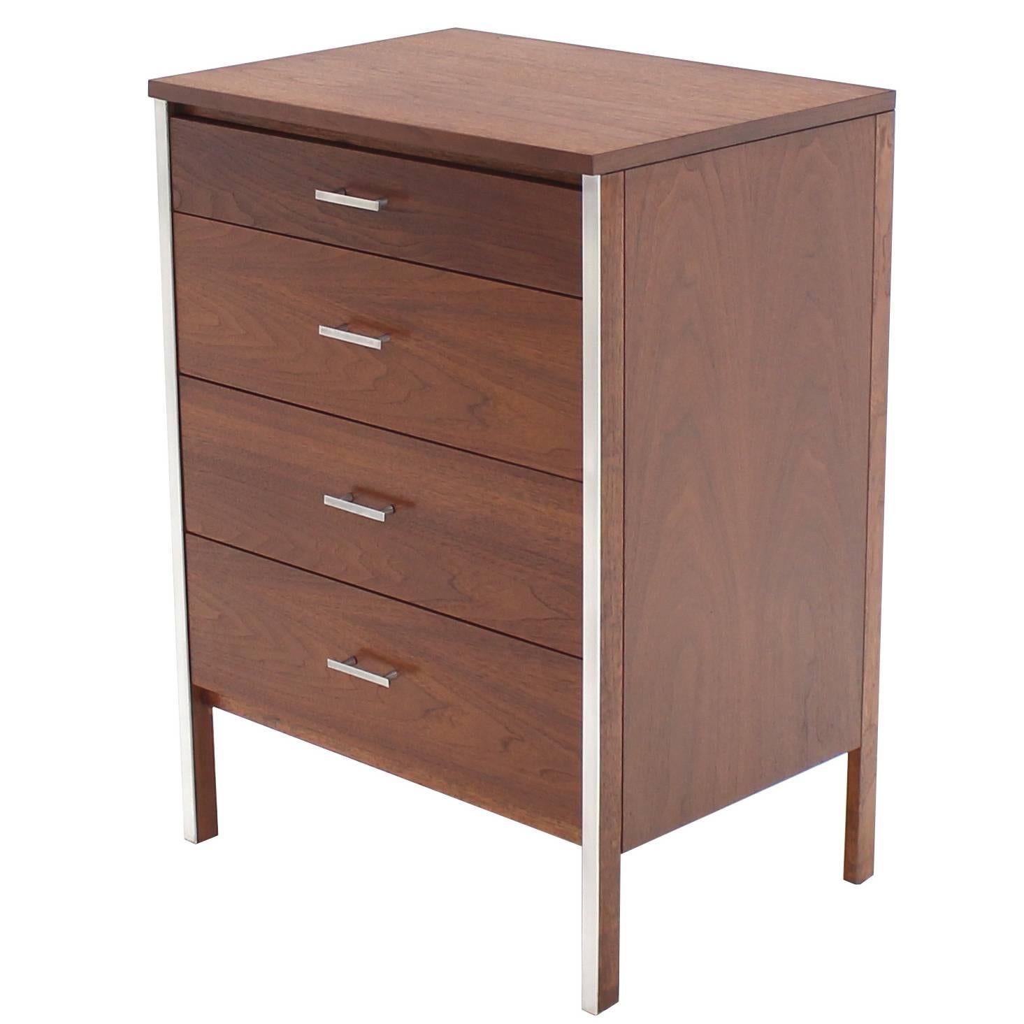 Four Drawers Small Petit Narrow  Bachelor Chest For Sale