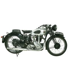 Vintage BSA Motorcycle Silver Star