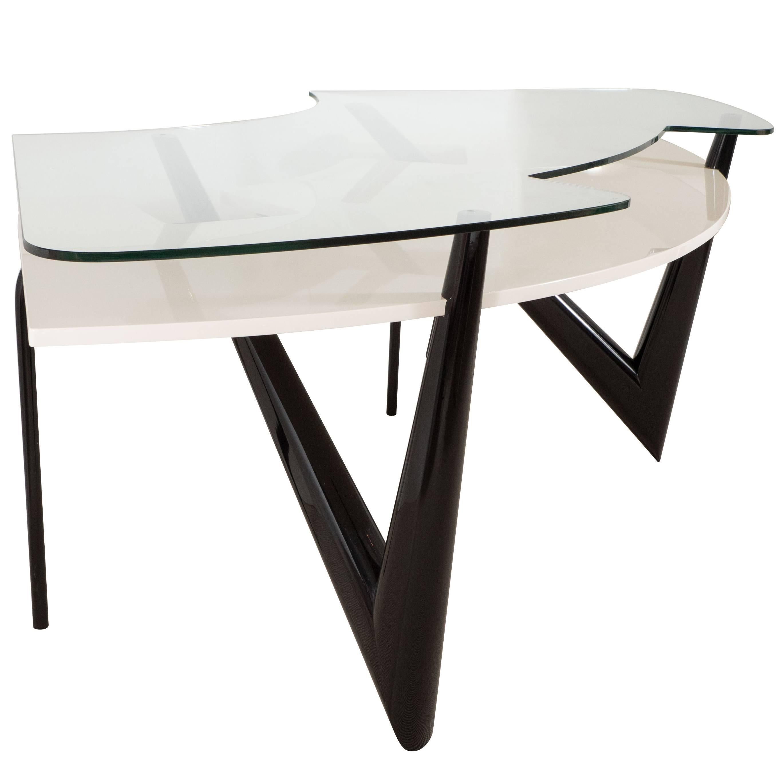Osvaldo Borsani Style Desk For Sale