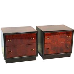 Restored Pair of Henredon Scene Three Nightstands