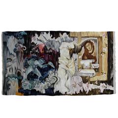 Tapestry "War and Peace" by Valentina Ivanova Platonova, Moscow, 1987